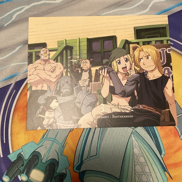 Lot Of 9 Full Metal Alchemist Brotherhood Art Cards - Picture 4 of 11